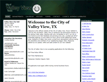 Tablet Screenshot of cityofvv.com